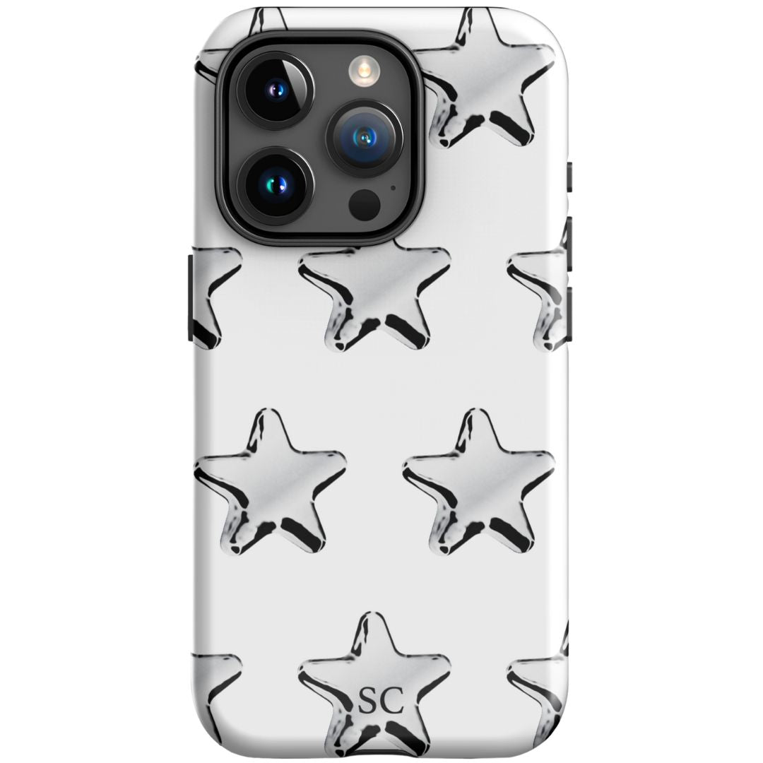 Chrome Stars iPhone Case – Spell Cases Chrome Stars iPhone Case – Spell Cases