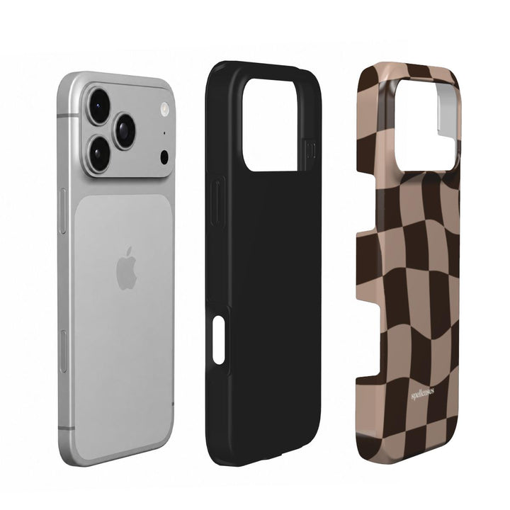 Espresso Mocha iPhone Case - Tough