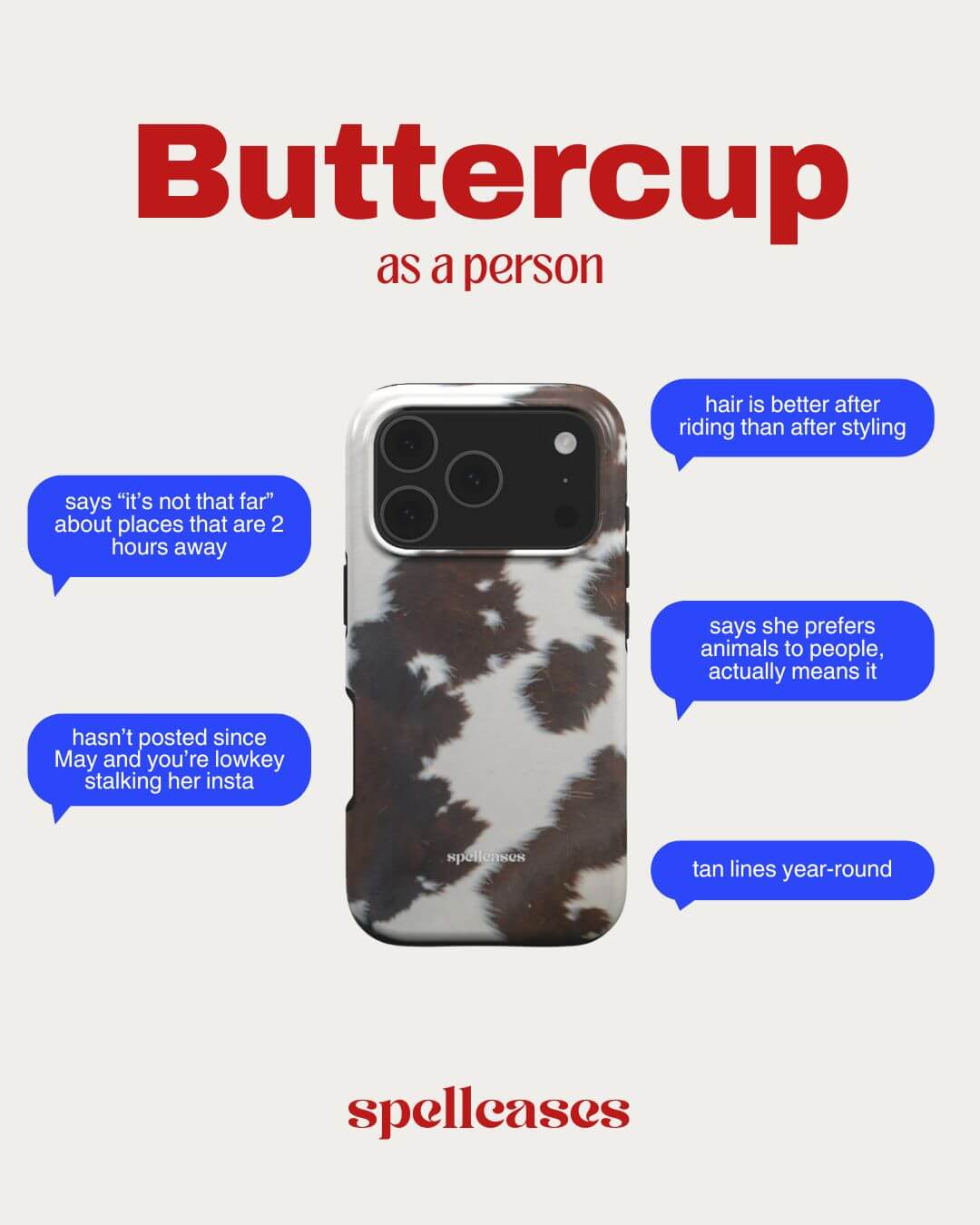 Buttercup iPhone Case