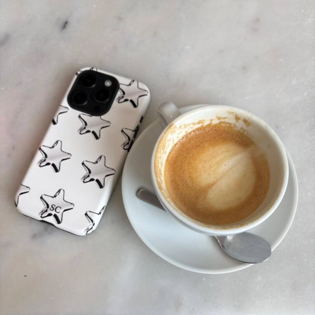 Chrome Stars iPhone Case