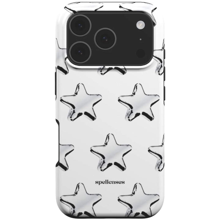 Chrome Stars iPhone Case