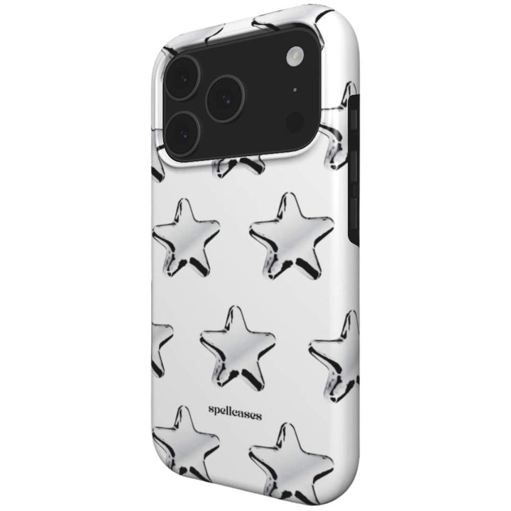 Chrome Stars iPhone Case