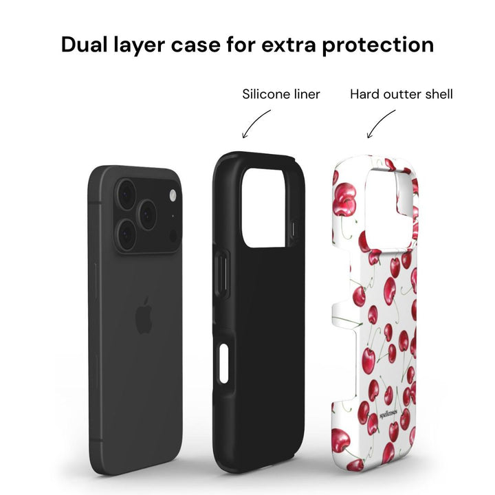 Glazed Cherries iPhone Case