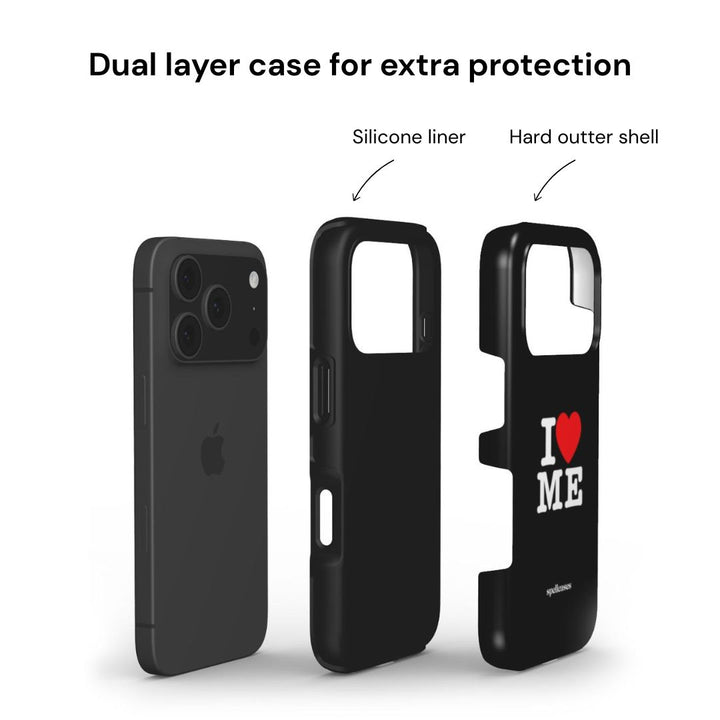 I Love Me iPhone Case