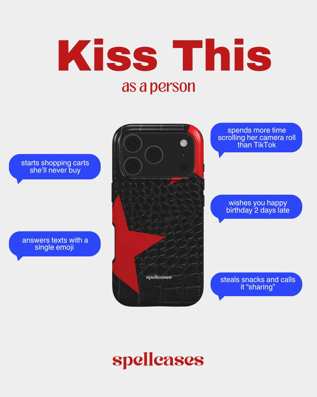 Kiss This iPhone Case