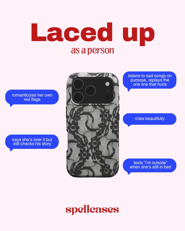 Laced Up iPhone Case