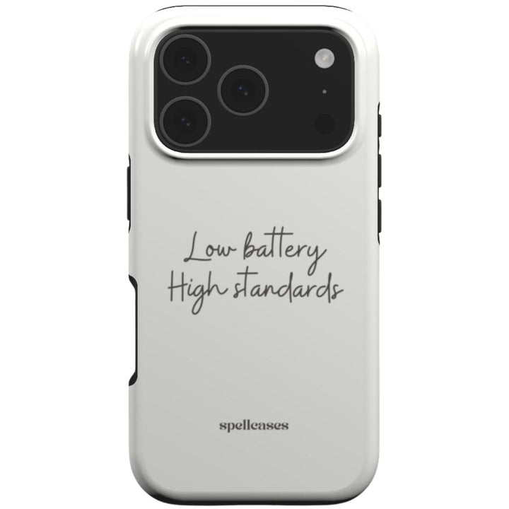 Low Battery iPhone Case