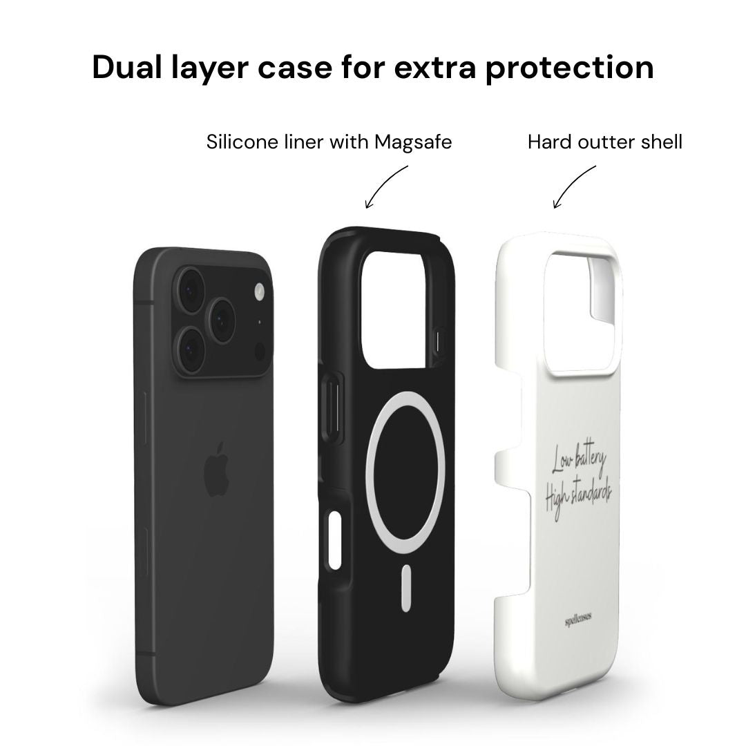 Low Battery iPhone Case