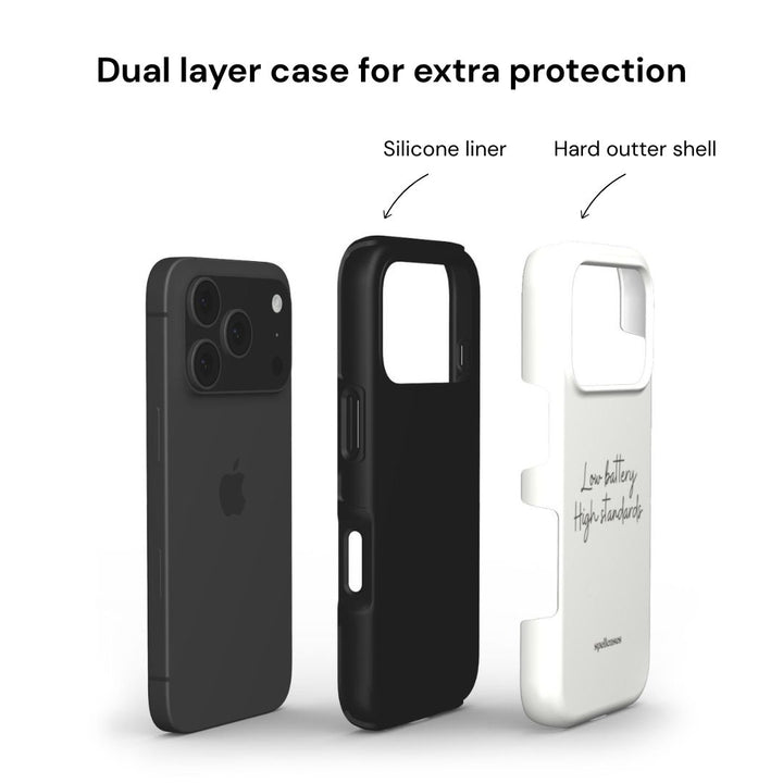 Low Battery iPhone Case