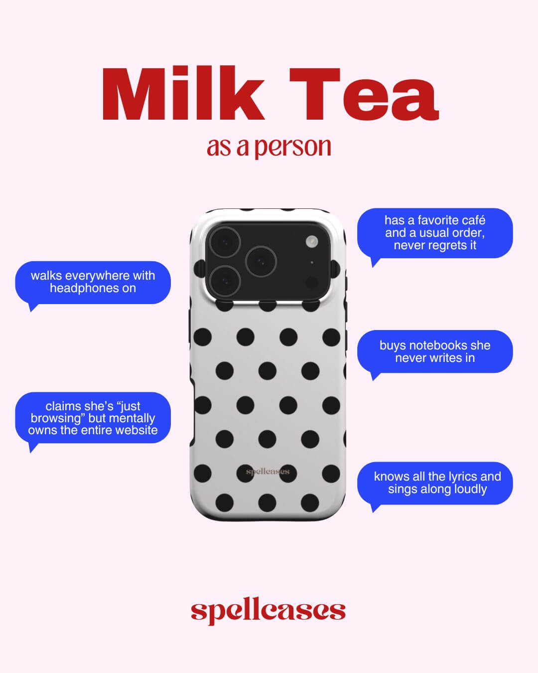 Milk Tea iPhone Case