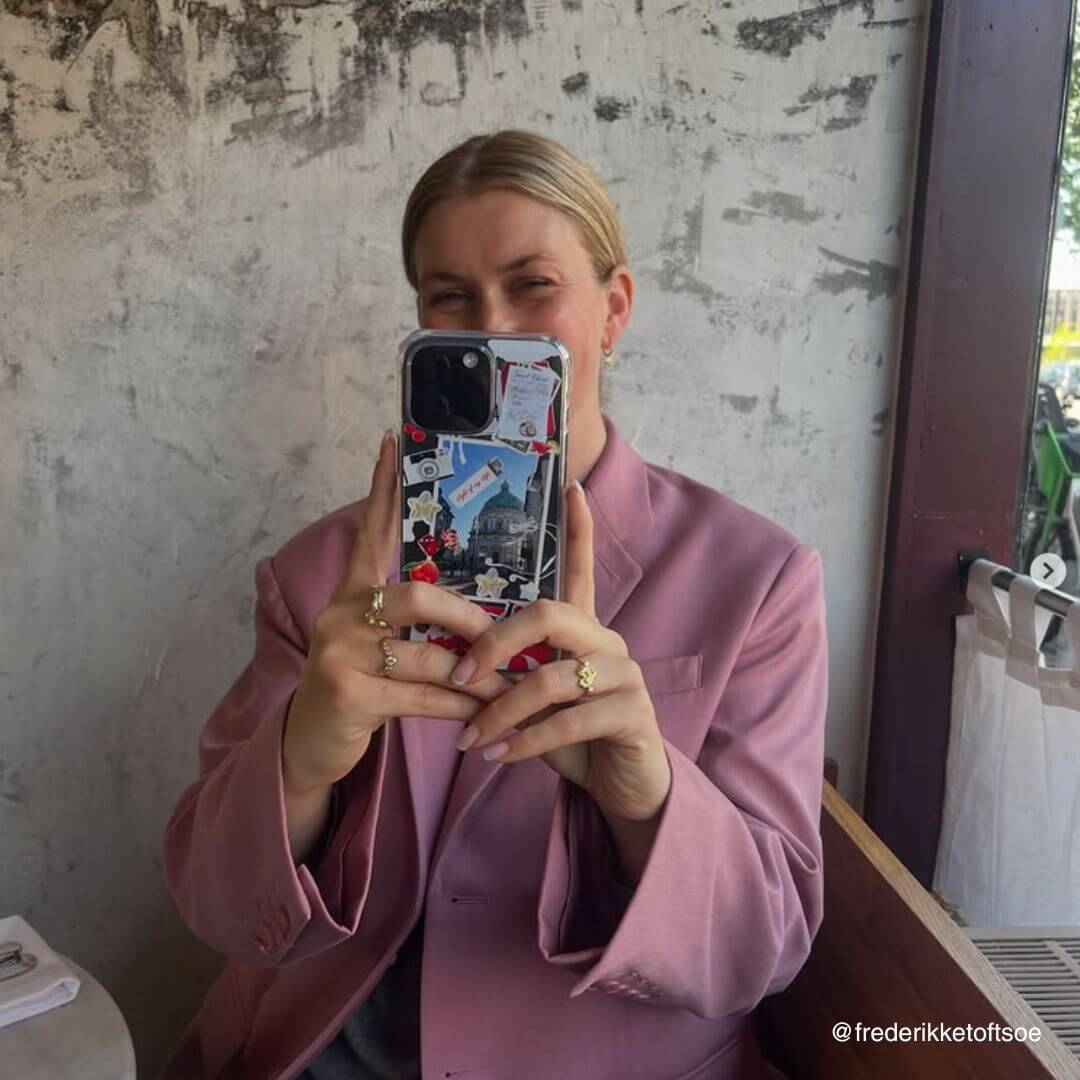 Frederikke Toftsø - COLLAGE iPhone Case