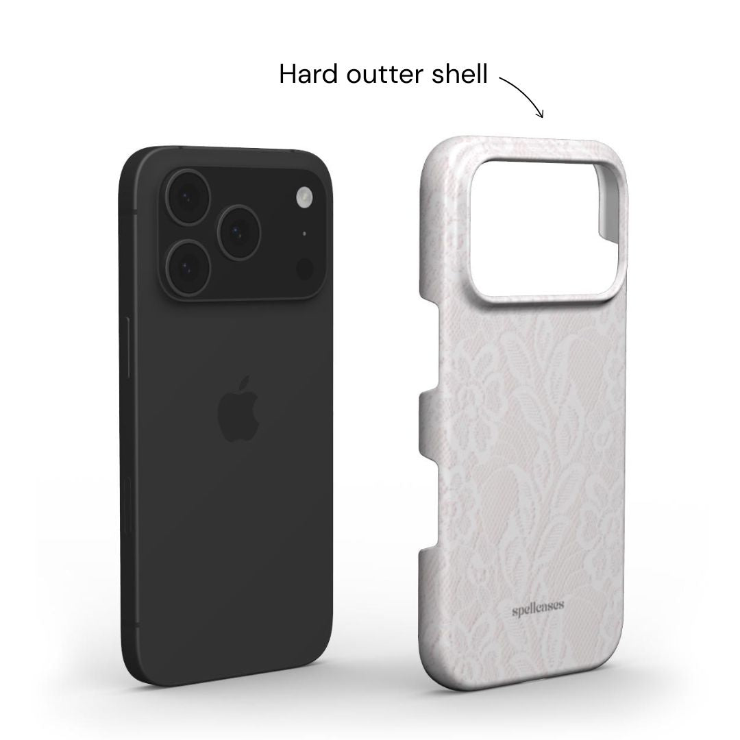 White Lace iPhone Case