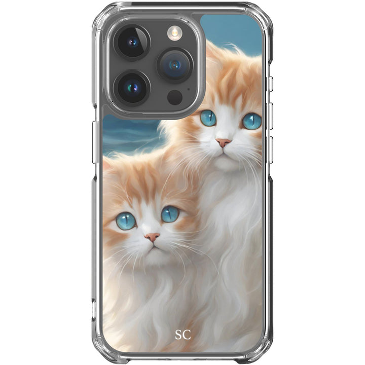 SANTORINI CATS iPhone Case